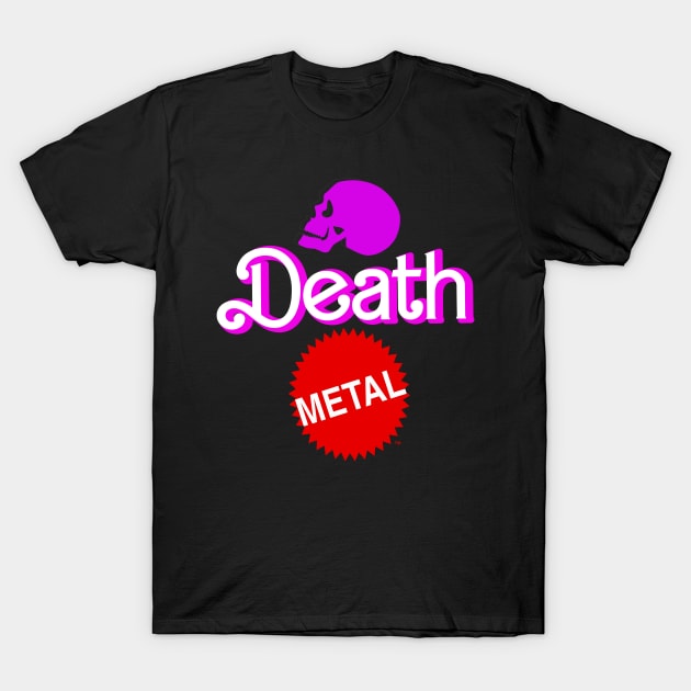 Death Metal Barbie T-Shirt by Ladybird Etch Co.